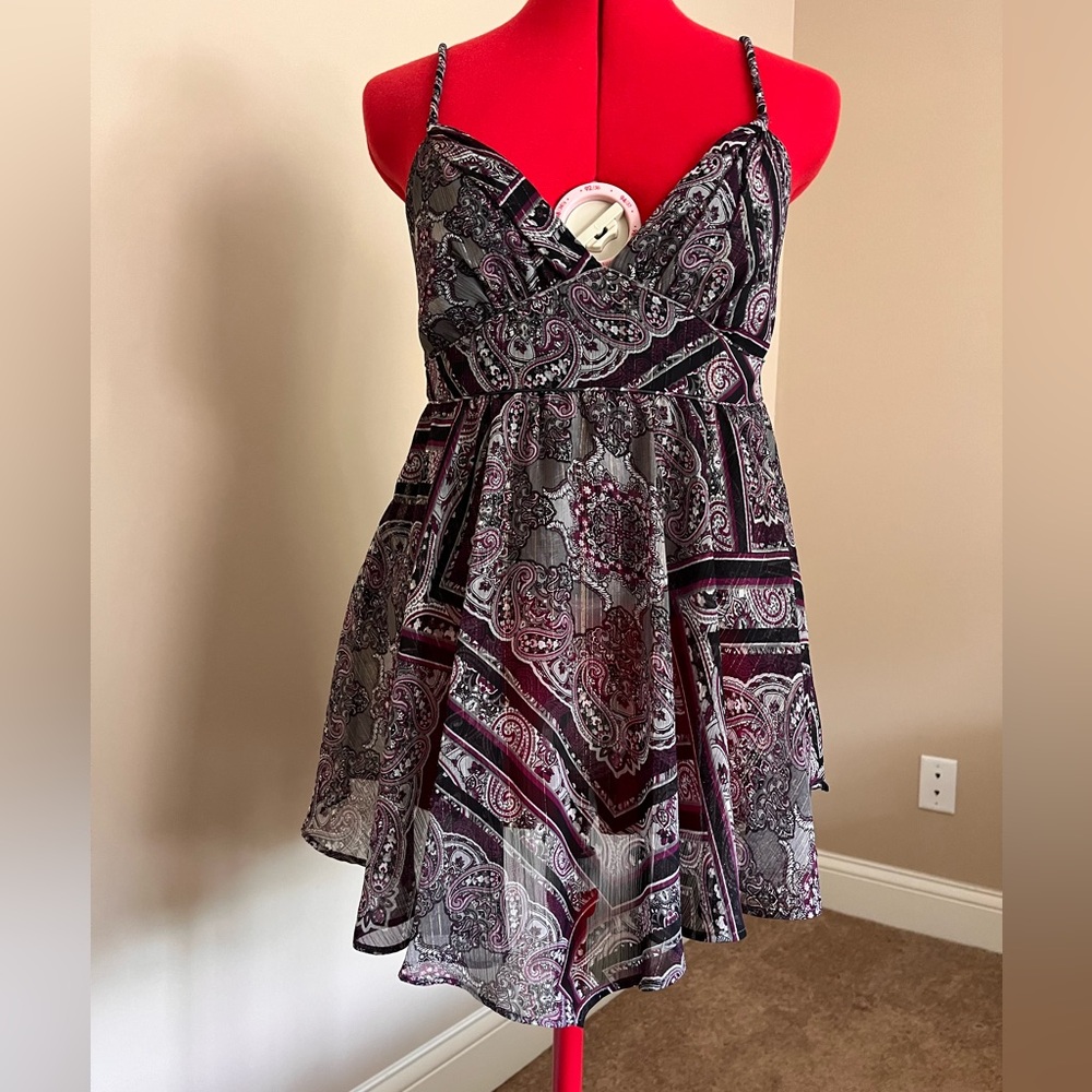 iINC Babydoll style blouse.